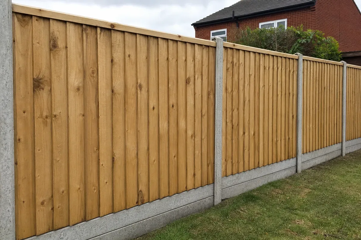Closeboard Fencing in Crewe