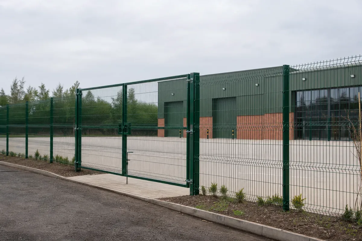 Commercial Fencing in Crewe
