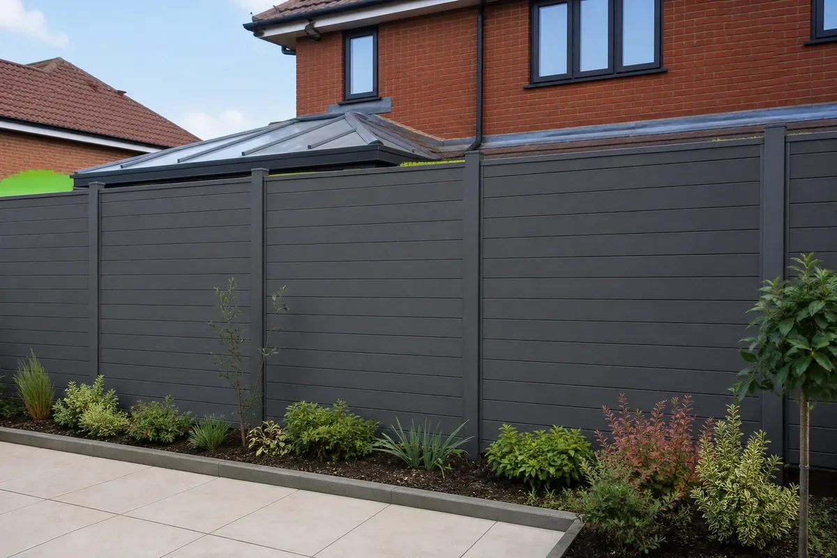 Composite Fencing in Crewe