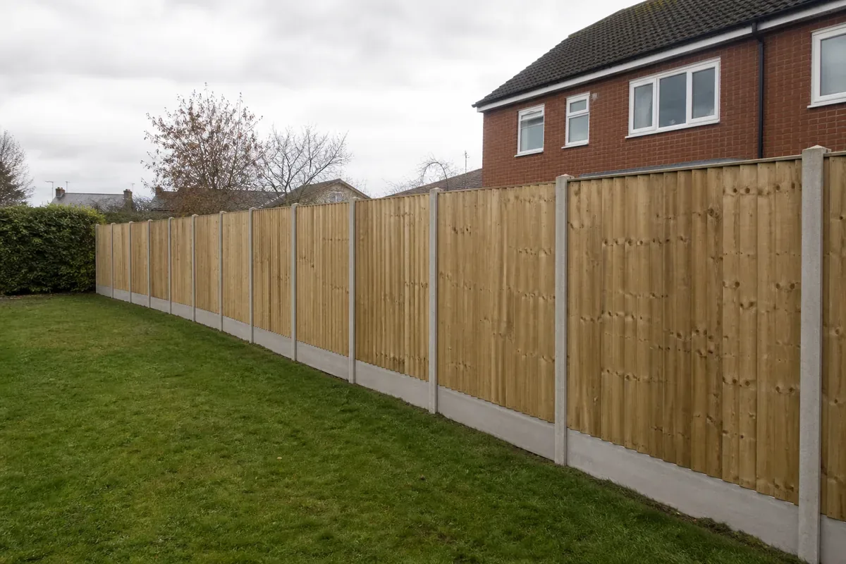 Professional garden fencing installation in Crewe